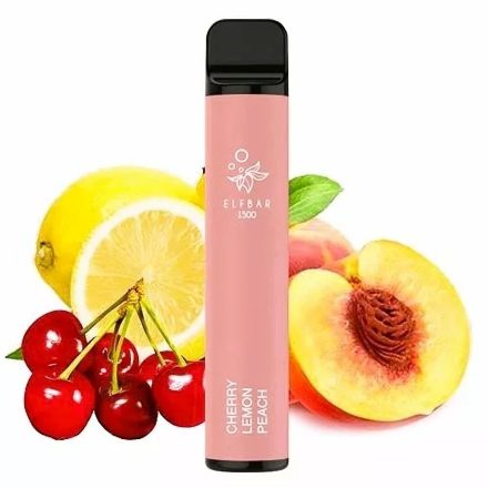 ELF BAR 1500 - Cherry Lemon Peach 5% Nikotin Einweg e-Zigarette