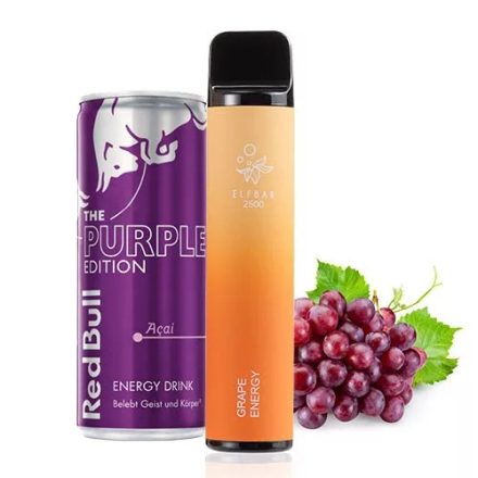 ELF BAR 2500 - Grape Energy 2% Nikotin Einweg e-Zigarette