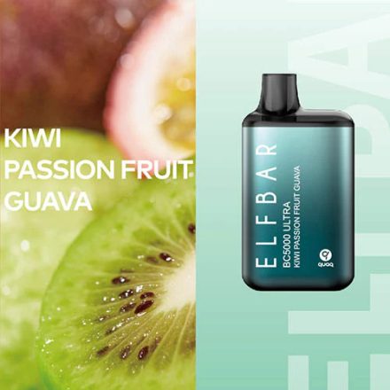 ELF BAR BC5000 Ultra - Kiwi Passion Fruit Guava 5% Nikotin Einweg e-Zigarette - Aufladbar