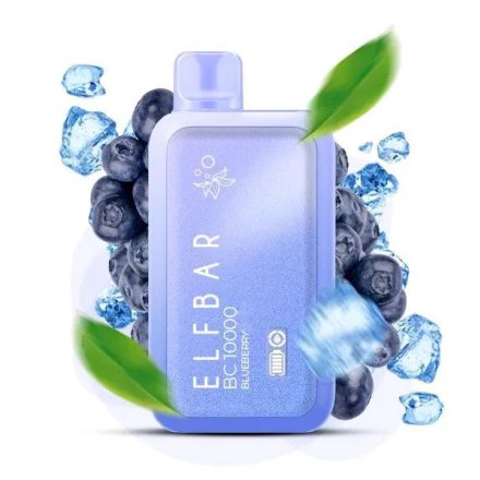 ELF BAR BC10000 - Blueberry Ice 5% - Aufladbar Nikotin Einweg e-Zigarette