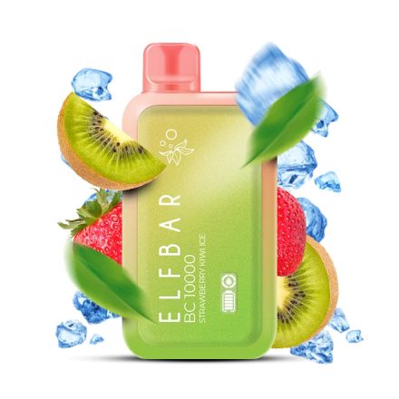 ELF BAR BC10000 - Strawberry Kiwi Ice 5% - Aufladbar Nikotin Einweg e-Zigarette