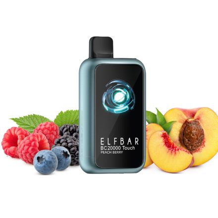 ELF BAR BC20000 Touch - Peach Berry 5% Nikotin Einweg e-Zigarette