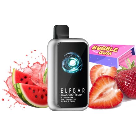 ELF BAR BC20000 Touch - Strawberry Watermelon Bubblegum 5% Nikotin Einweg e-Zigarette