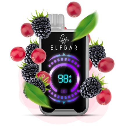 ELF BAR FS18000 - Blackberry Cranberry 5% - Aufladbar Nikotin Einweg e-Zigarette