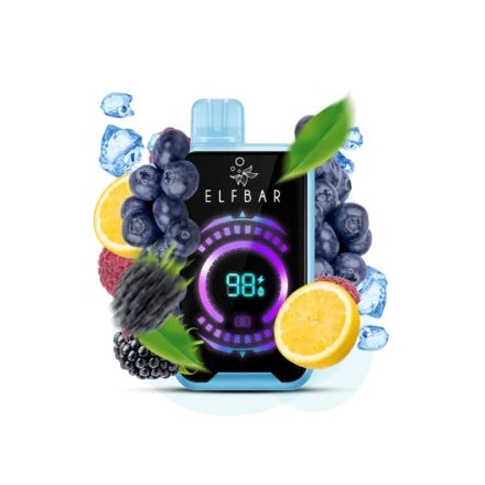 ELF BAR FS18000 - Blueberry Razz Lemon 5% - Aufladbar Nikotin Einweg e-Zigarette