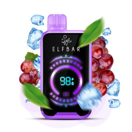 ELF BAR FS18000 - Grape Ice 5% - Aufladbar Nikotin Einweg e-Zigarette