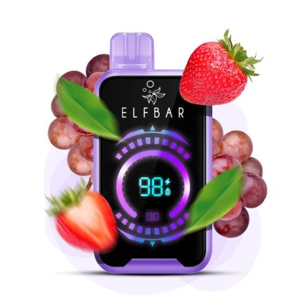 ELF BAR FS18000 - Strawberry Grape 5% - Aufladbar Nikotin Einweg e-Zigarette