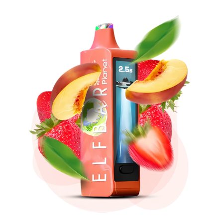 ELF BAR Planet 25000 - Strawberry Peach+ 5%