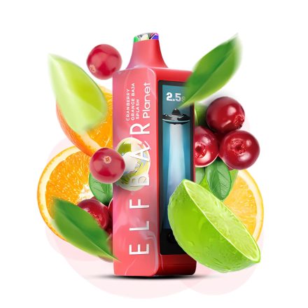 ELF BAR Planet 25000 - Cranberry Orange Baja Splash 5%