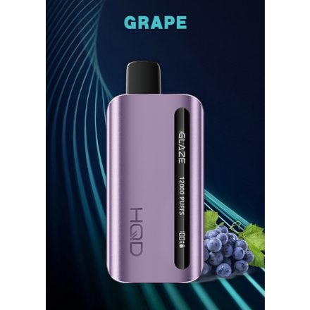 HQD Glaze 12000 - Grape 5% Nikotin Einweg e-Zigarette