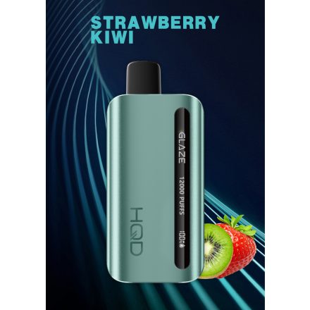 HQD Glaze 12000 - Strawberry Kiwi 5% - Rechargeable