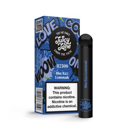 Juicy Jane JJ2500 - Blue Razz Lemonade 2% Nikotin Eingweg e-Zigarette