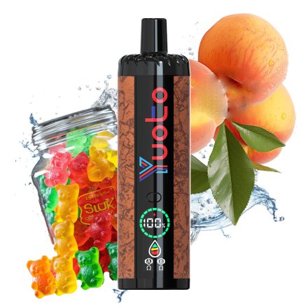 Yuoto Digi 15000 - Peach Gummy Bears 2% Nikotin Einweg e-Zigarette