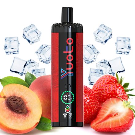 Yuoto Digi 15000 - Strawberry Peach Ice 2% Nikotin Einweg e-Zigarette